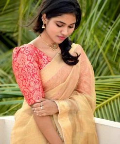 Aara Tops & Blouses Zeenath Red - Blouse