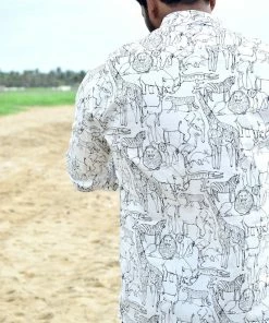 Aara Men's Shirt Jungle Shirt