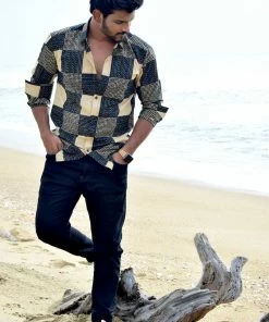 Aara Men's Shirt Mable Checks Shirt