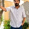PRINTS VALLEY Men's Shirt Grey Buti Shirt