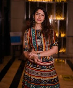 Label RishMaan Shisha Dress Uptown Contemporary