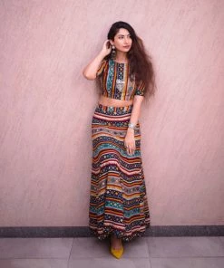 Label RishMaan Shisha Dress Uptown Contemporary