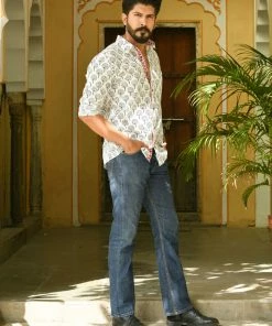 PRINTS VALLEY White Tree Buti Shirt