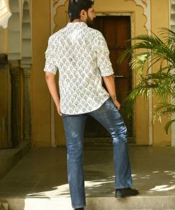 PRINTS VALLEY White Tree Buti Shirt