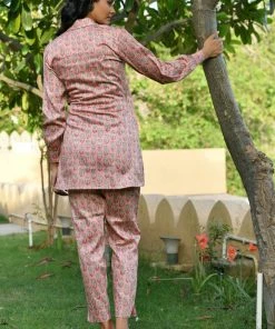 PRINTS VALLEY Pink Tulip Coord Set Jaipur Tales