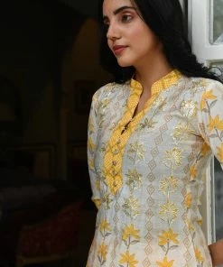 PRINTS VALLEY Yellow Stripe Bail Print Set 6 PRINTS VALLEY Yellow Stripe Bail Print Set