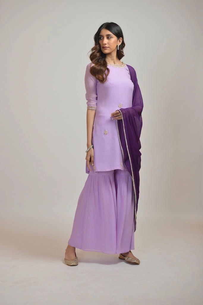 Label RishMaan Lilac Uptown Contemporary 3 Label RishMaan Lilac Uptown Contemporary