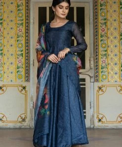 PRINTS VALLEY Shefali - Midnight Blue Jaipur Tales
