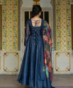 PRINTS VALLEY Shefali - Midnight Blue Jaipur Tales