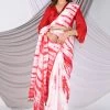 Kali Clothing Sarees Red Uppada Silk Shibori Saree