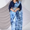 Kali Clothing Indigo Uppada Silk Shibori Saree Sarees