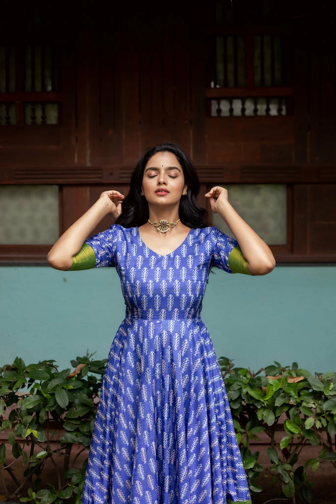 Athirai - Blue Madras Rhapsody 4 Athirai - Blue Madras Rhapsody