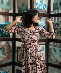 ATHIRA Madras Rhapsody Moonflower