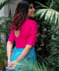 ATHIRA Aria Blue Madras Rhapsody