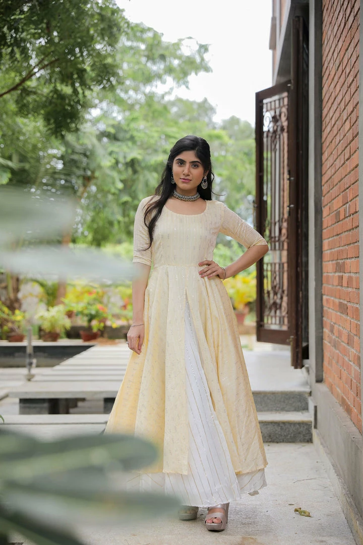 Magizham Sparkle Yellow Double 5 Magizham Sparkle Yellow Double