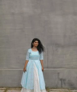 Magizham Sparkle Blue Double