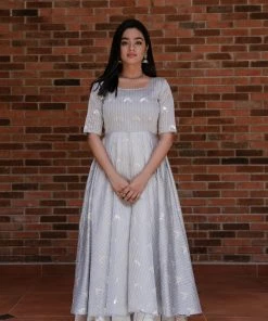 Magizham Sparkle Grey Double