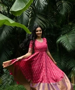 Athirai - Pink Madras Rhapsody