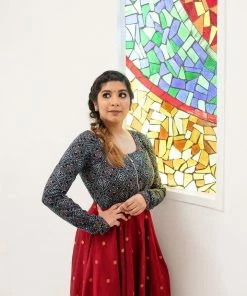 Ekanta Margazhi Moments Madhuri - Red