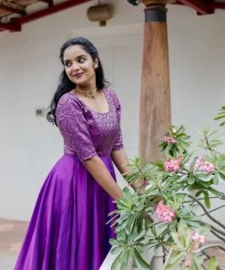 ATHIRA Sringa - Violet Madras Rhapsody 8 ATHIRA Sringa - Violet Madras Rhapsody