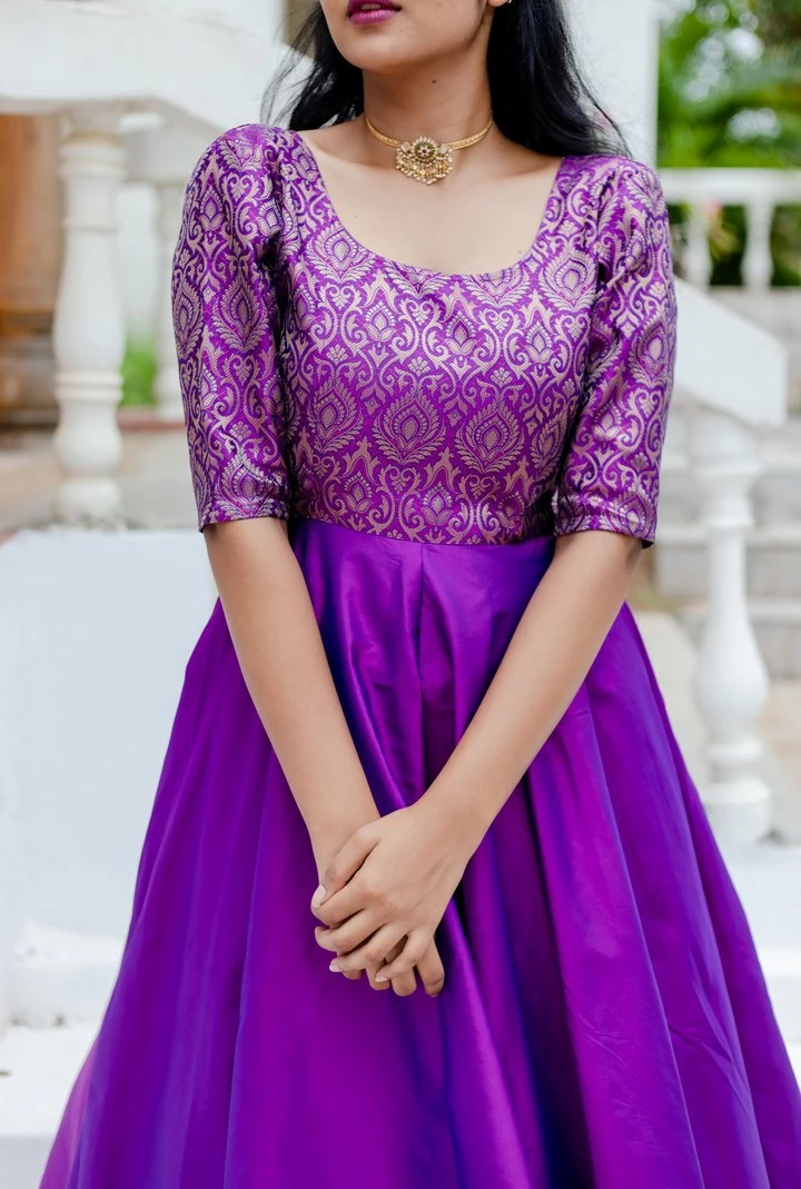 ATHIRA Sringa - Violet Madras Rhapsody 6 ATHIRA Sringa - Violet Madras Rhapsody