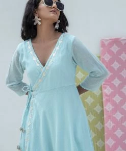 Gulaal Gypsy Soul Neel Wrap Maxi Dress