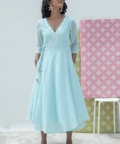 Gulaal Gypsy Soul Neel Wrap Maxi Dress