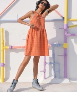 Gulaal Gypsy Soul Morado Halter Dress