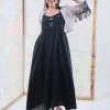Gulaal Black Mirror Work Dress Gypsy Soul
