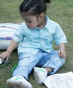 Gulaal Mini Corner Blue Tie Dye Shirt (Boy)