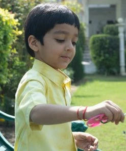 Gulaal Yellow Tie Dye Shirt (Boy)