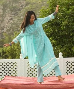 Gulaal Nilakshi Blue Kurta-Pant Set Gypsy Soul
