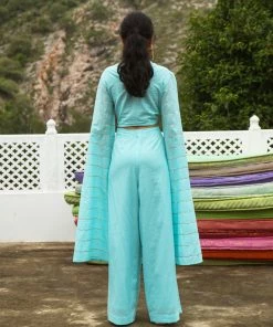 Gulaal Gypsy Soul Jayvee Blue Co-ord Set
