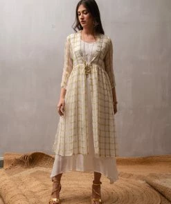 Gulaal Gypsy Soul Bhaumi Sequin Layered Dress