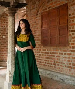 Manjal Couture Margazhi Moments Pachai Nirame