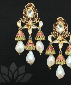 PraDe Jewels Silver Earrings Earrings Bhavadharani