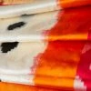 Tashi Threads Sarees Cream & Orange Pochampally Saree