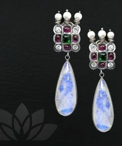 PraDe Jewels Earrings Malini Silver Earrings