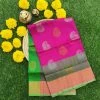 Tashi Threads Pink & Green Uppada Silk Saree Sarees