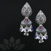 PraDe Jewels Earrings Shrithika Silver Earrings
