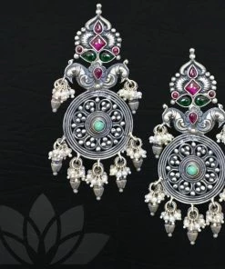 PraDe Jewels Silver Earrings Earrings Vajaynthi