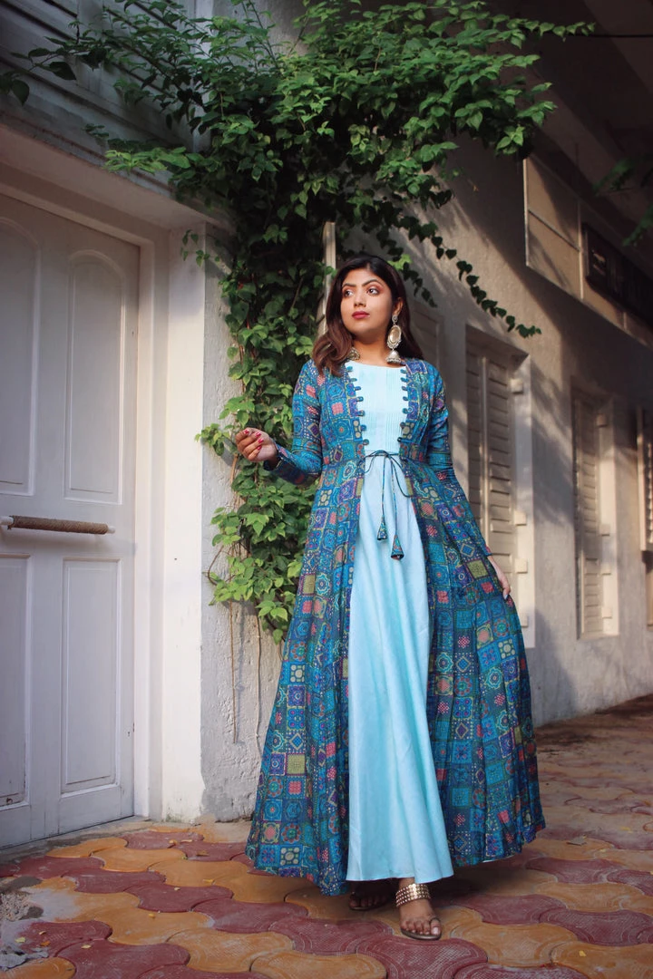 Label RishMaan Loop Lush Ensemble - Mint Uptown Contemporary 5 Label RishMaan Loop Lush Ensemble - Mint Uptown Contemporary