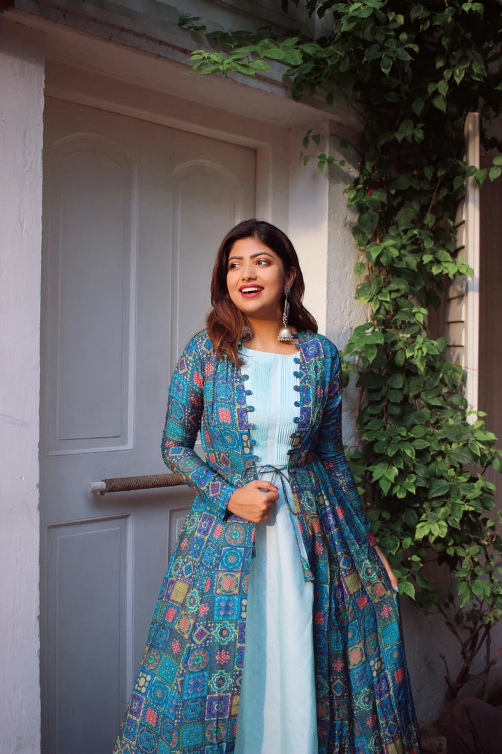 Label RishMaan Loop Lush Ensemble - Mint Uptown Contemporary 4 Label RishMaan Loop Lush Ensemble - Mint Uptown Contemporary