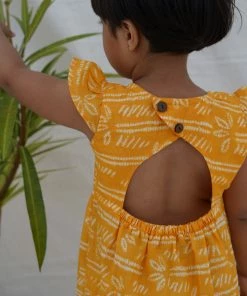 The Wabi Sabi Co Bumble Bee Cut-Out Frock Mini Corner