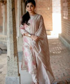 Magizham Kaveri Suit Set - Tree Ever Willow