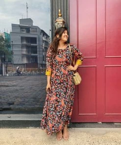 The Stitches Margazhi Moments Aarohi - Black