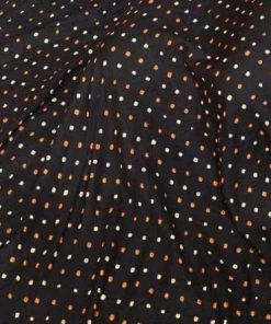 PRINTS VALLEY Mini Corner Bandhini Layer Frock