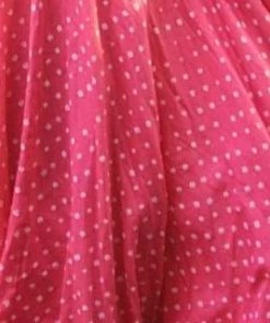 PRINTS VALLEY Mini Corner Bandhini Layer Frock