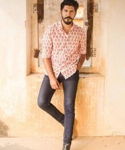 PRINTS VALLEY Red Penguin Shirt