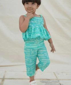 The Wabi Sabi Co Mini Corner Tiffany Peplum Jumpsuit